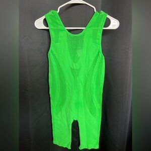 Julia by Love Green Mesh Jumpsuit